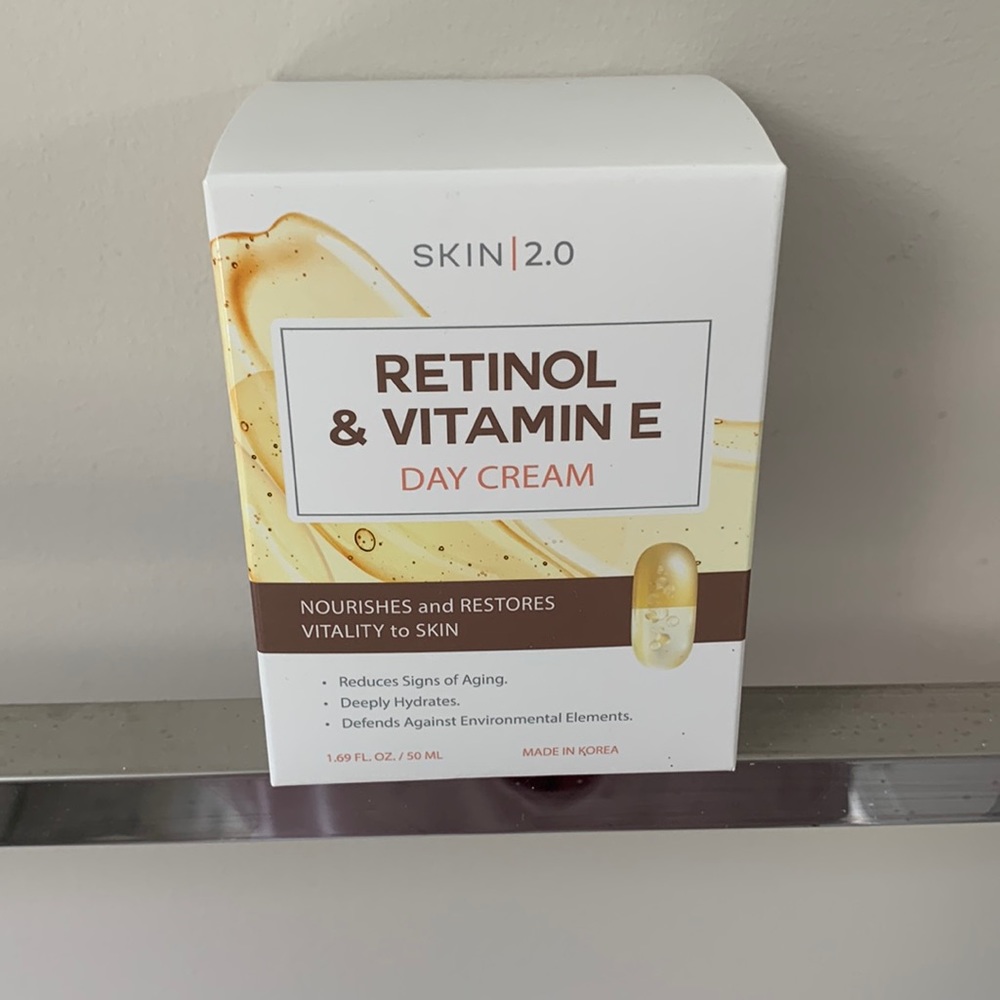 Retinol and vitamine E Day Cream Skin 2.0 by KlarandCo